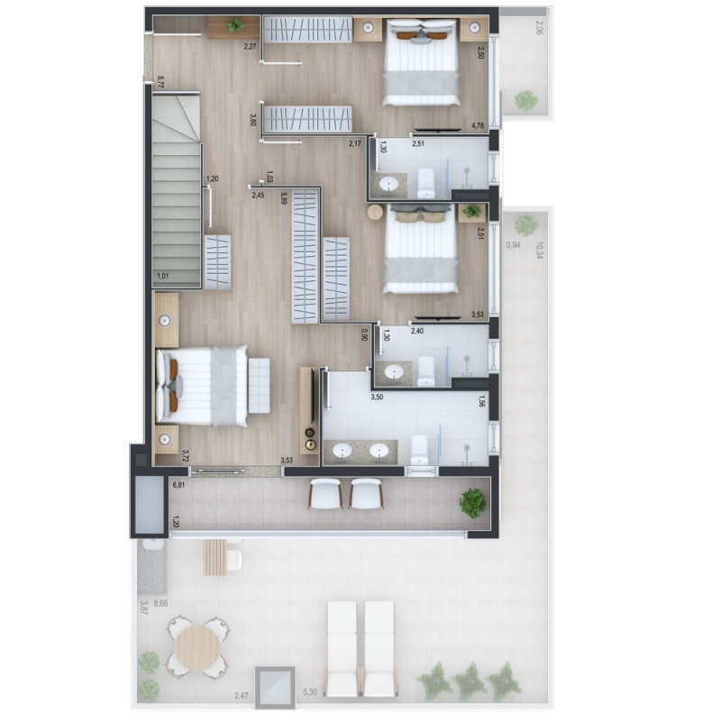 Paraná - Curitiba, Ahú , Apartamento, (Venda)