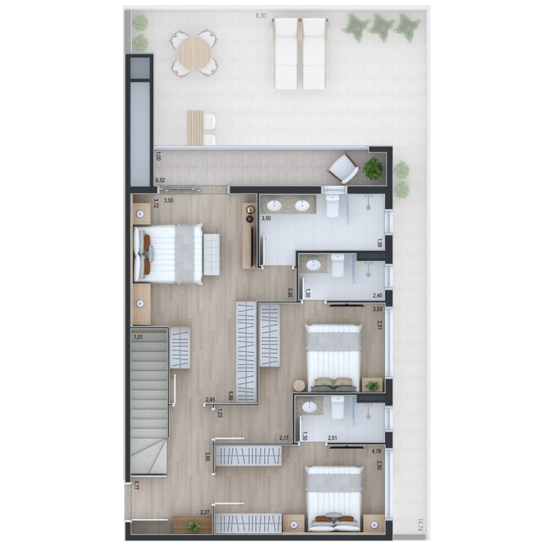 Paraná - Curitiba, Ahú , Apartamento, (Venda)